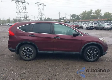 2016 Honda Cr-V Se from USA, damaged, VIN 2HKRM4H47GH726462